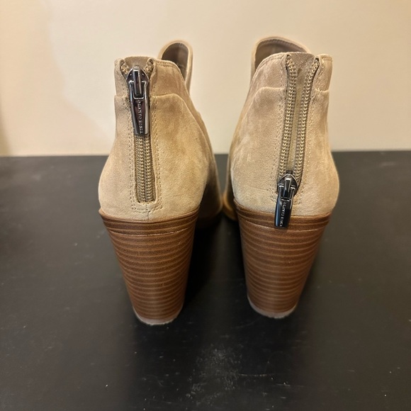 Vince Camuto Suede Booties Size 10 - Picture 3 of 5